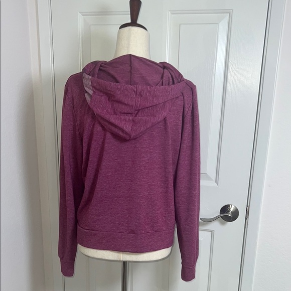Victoria's Secret Pink 3/4 Sleeve‎ Hoodie Sweatshirt  Large - Picture 4 of 8
